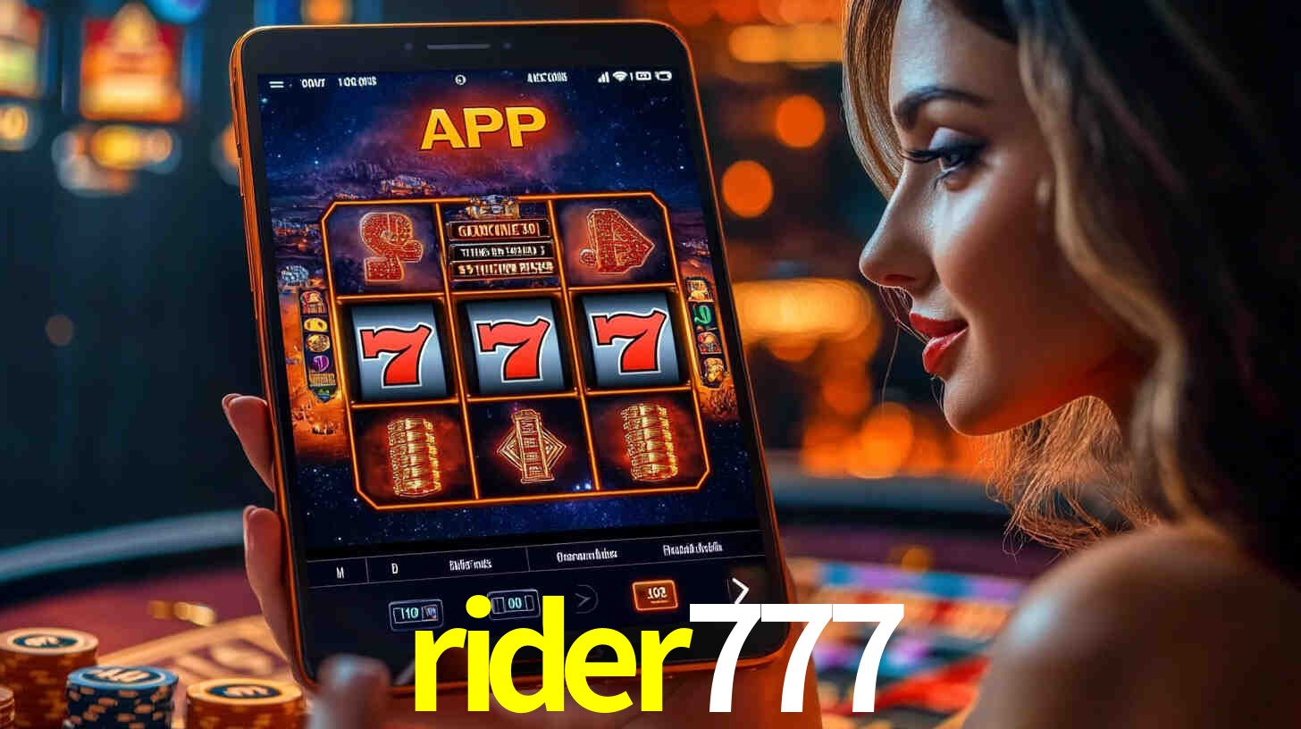rider777: A Experiência de Casino com Jogos de Mesa ao Vivo