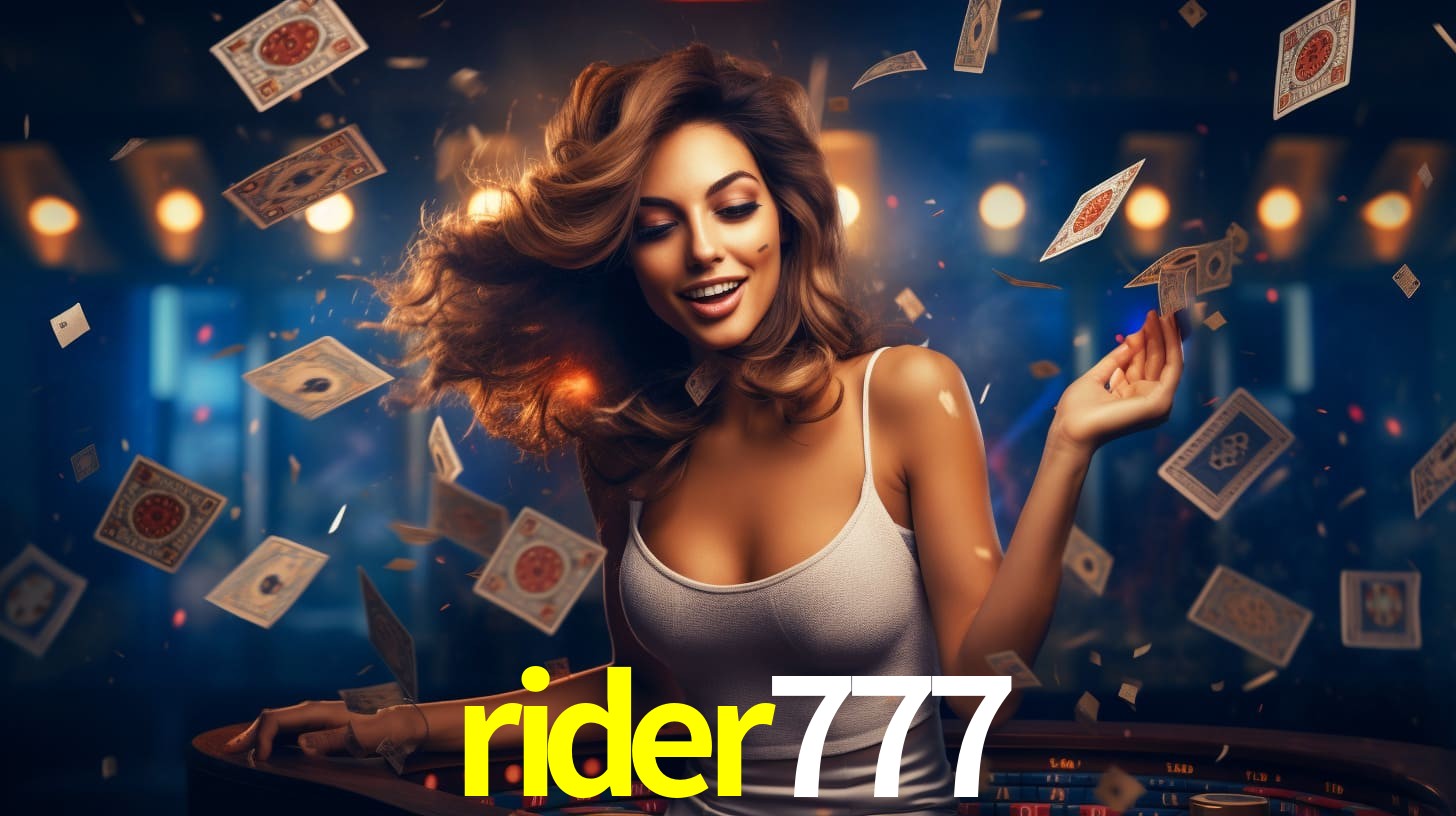 Sinta a adrenalina dos jogos de cassino com rider777
