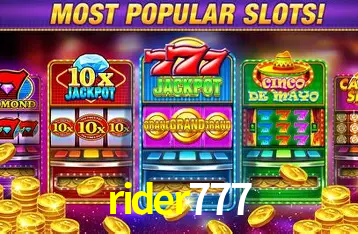 Descubra o Mundo do Cassino Online com rider777